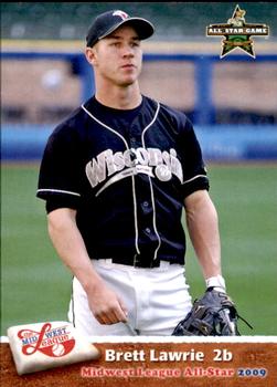2009 Grandstand Midwest League Western Division All-Stars #NNO Brett Lawrie Front