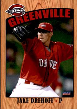 2015 Choice Greenville Drive #7 Jake Drehoff Front
