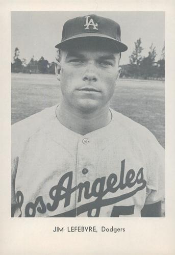 1966 Sports Service Los Angeles Dodgers Set A #NNO Jim Lefebvre Front