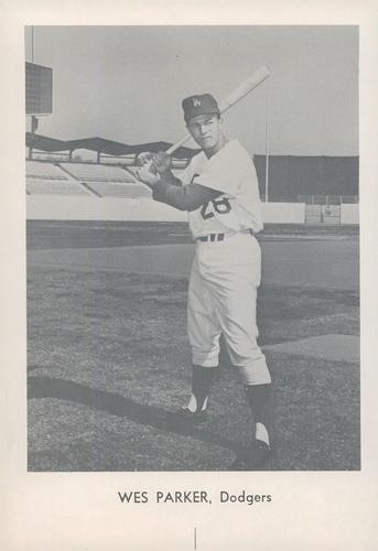 1966 Sports Service Los Angeles Dodgers Set A #NNO Wes Parker Front