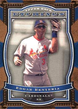 2004 Upper Deck Etchings #14 Edgar Renteria Front
