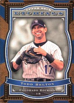 2004 Upper Deck Etchings #51 Todd Helton Front