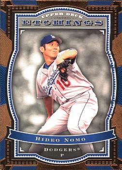 2004 Upper Deck Etchings #53 Hideo Nomo Front
