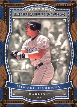 2004 Upper Deck Etchings #61 Miguel Cabrera Front