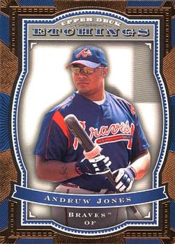 2004 Upper Deck Etchings #8 Andruw Jones Front