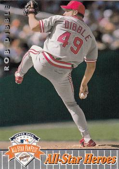 1992 Upper Deck All-Star FanFest #21 Rob Dibble Front