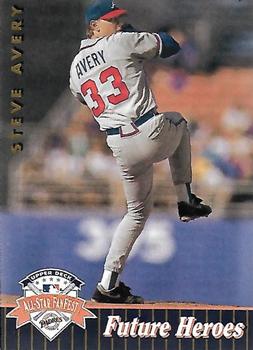 1992 Upper Deck All-Star FanFest - Gold #1 Steve Avery Front
