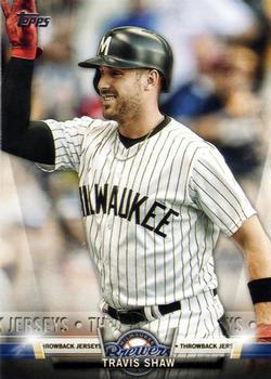 2018 Topps - Topps Salute (Series Two) #S-18 Travis Shaw Front