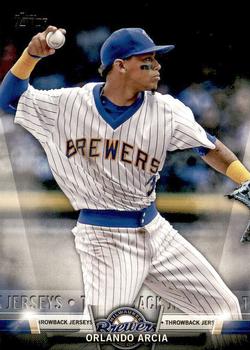 2018 Topps - Topps Salute (Series Two) #S-19 Orlando Arcia Front