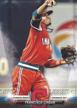 2018 Topps - Topps Salute (Series Two) #S-22 Francisco Lindor Front