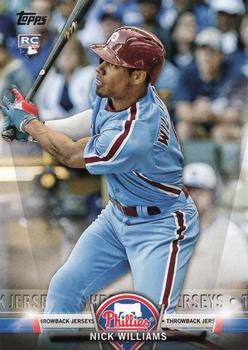 2018 Topps - Topps Salute (Series Two) #S-30 Nick Williams Front