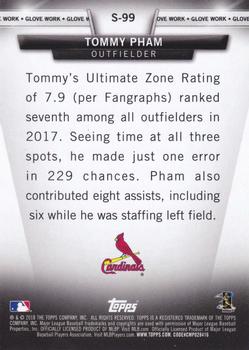 2018 Topps - Topps Salute (Series Two) #S-99 Tommy Pham Back