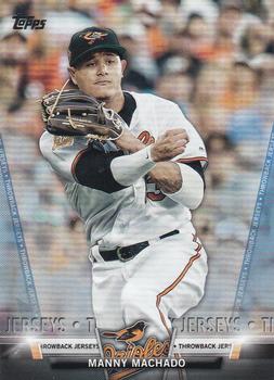 2018 Topps - Topps Salute Blue (Series Two) #S-15 Manny Machado Front