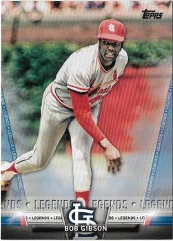 2018 Topps - Topps Salute Blue (Series Two) #S-70 Bob Gibson Front