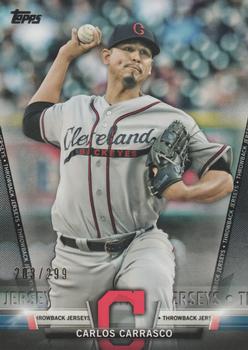 2018 Topps - Topps Salute Black (Series Two) #S-37 Carlos Carrasco Front