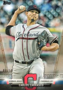 2018 Topps - Topps Salute Gold (Series Two) #S-37 Carlos Carrasco Front