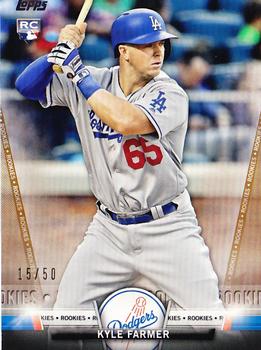 2018 Topps - Topps Salute Gold (Series Two) #S-68 Kyle Farmer Front
