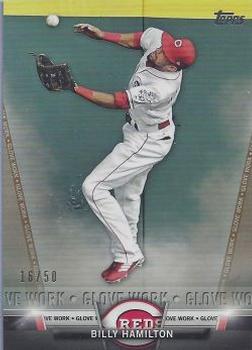 2018 Topps - Topps Salute Gold (Series Two) #S-87 Billy Hamilton Front