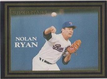 1992 Superstars Magazine (unlicensed) #92-4 Nolan Ryan Front