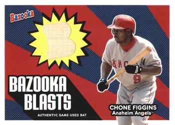 2005 Bazooka - Blasts Bat Relics #BB-CF Chone Figgins Front