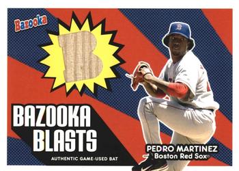 2005 Bazooka - Blasts Bat Relics #BB-PM Pedro Martinez Front