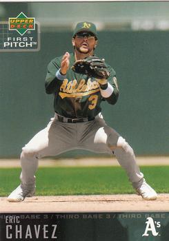 2004 Upper Deck First Pitch #38 Eric Chavez Front
