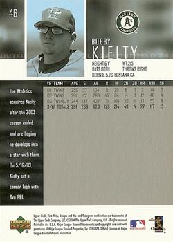 2004 Upper Deck First Pitch #46 Bobby Kielty Back