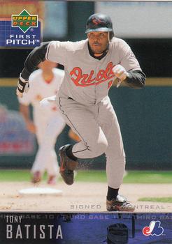 2004 Upper Deck First Pitch #75 Tony Batista Front