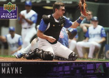 2004 Upper Deck First Pitch #104 Brent Mayne Front