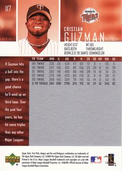 2004 Upper Deck First Pitch #117 Cristian Guzman Back