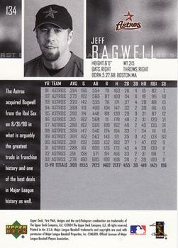 2004 Upper Deck First Pitch #134 Jeff Bagwell Back