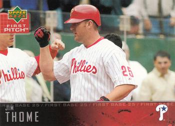 2004 Upper Deck First Pitch #233 Jim Thome Front
