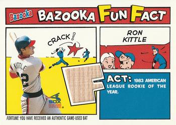 2005 Bazooka - Fun Facts Relics #FF-RK Ron Kittle Front