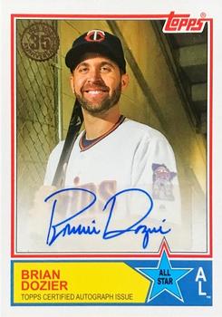 2018 Topps - 1983 Topps Baseball 35th Anniversary Autographs (Series Two) #83A-BD Brian Dozier Front