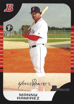 2005 Bowman - 1st Edition #130 Manny Ramirez Front