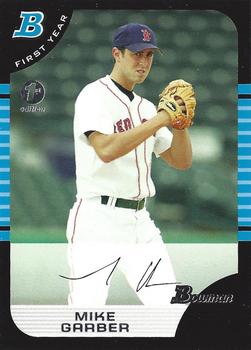 2005 Bowman - 1st Edition #328 Mike Garber Front