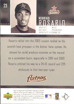 2004 Upper Deck - High Gloss #23 Rodrigo Rosario Back