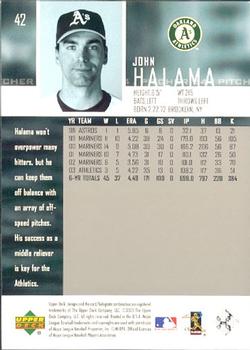 2004 Upper Deck - High Gloss #42 John Halama Back
