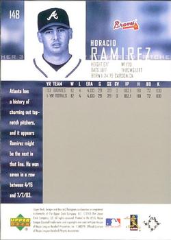 2004 Upper Deck - High Gloss #148 Horacio Ramirez Back
