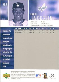 2004 Upper Deck - High Gloss #369 Edwin Jackson Back