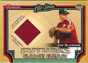 2005 Bowman - Futures Game Gear Jersey Relics #FGG-JB Joe Blanton Front