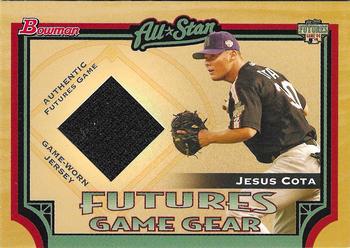 2005 Bowman - Futures Game Gear Jersey Relics #FGG-JC Jesus Cota Front