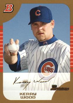 2005 Bowman - Gold #6 Kerry Wood Front