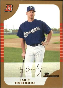 2005 Bowman - Gold #13 Lyle Overbay Front