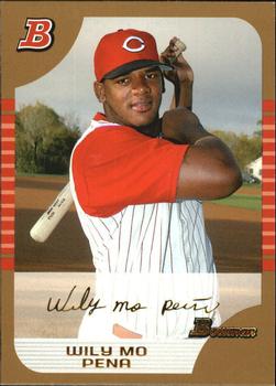2005 Bowman - Gold #22 Wily Mo Pena Front