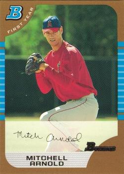 2005 Bowman - Gold #307 Mitchell Arnold Front