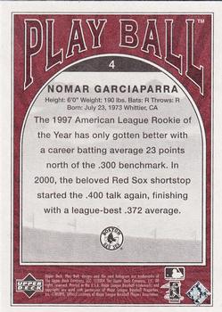 2004 Upper Deck Play Ball #4 Nomar Garciaparra Back