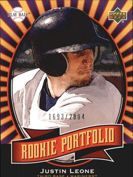 2004 Upper Deck Play Ball #150 Justin Leone Front