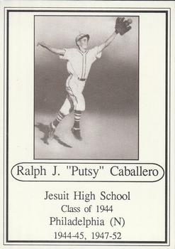 1991 Jesuit High School Alum #4 Putsy Caballero Front