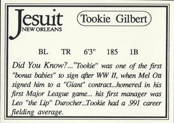 1991 Jesuit High School Alum #5 Tookie Gilbert Back
